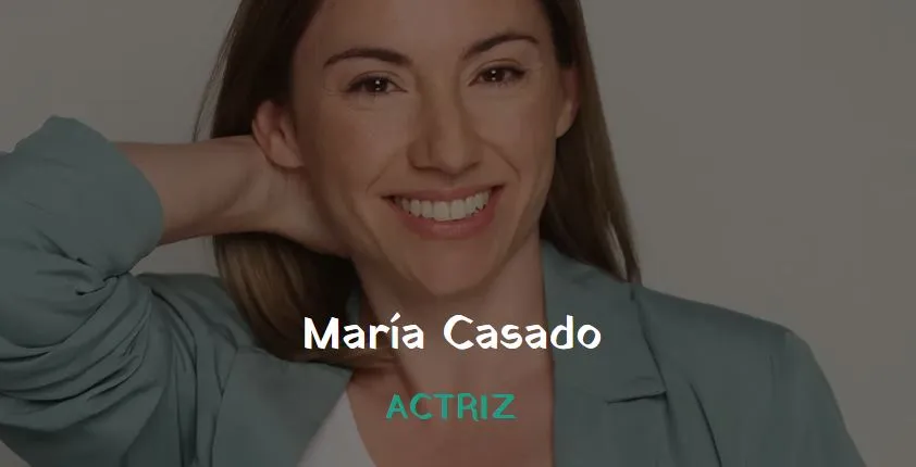 BANNER PORTADA MARIA CASADO ACTRIZ